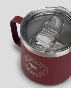 Ringers Western Insulated Brew Mug Maroon Sale
