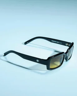 Ritual Vision Interceptor Sunglasses Polished Black/ Amber Fade Online