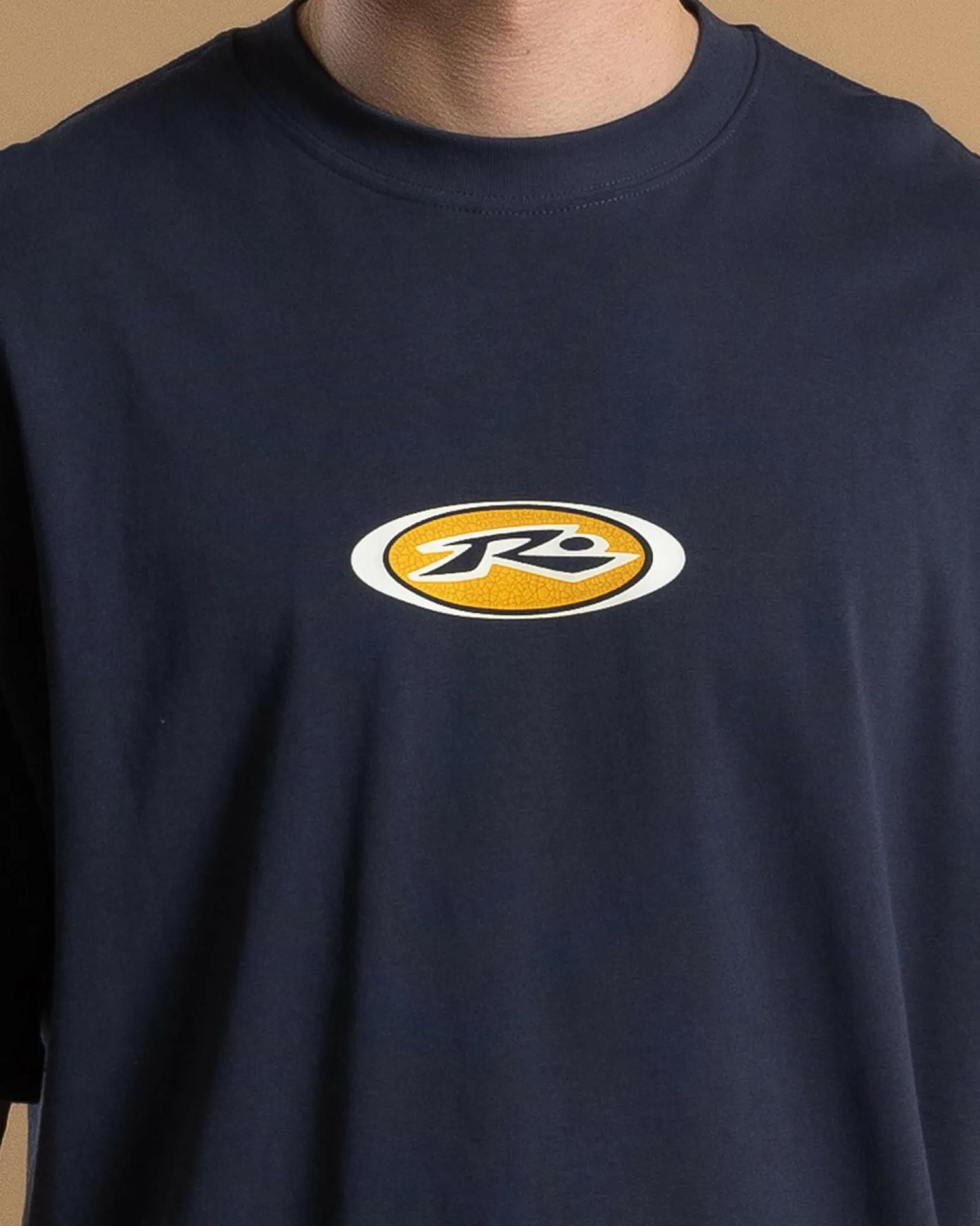 Rusty Irie Eye T-Shirt Navy Blue