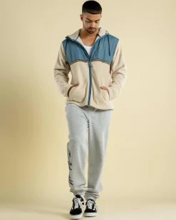 Billabong J Bay Track Pants Light Grey Heather