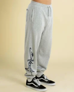 Billabong J Bay Track Pants Light Grey Heather