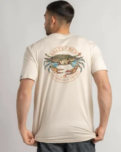 Salty Crew Jimmy Premium T-Shirt Sand Hot