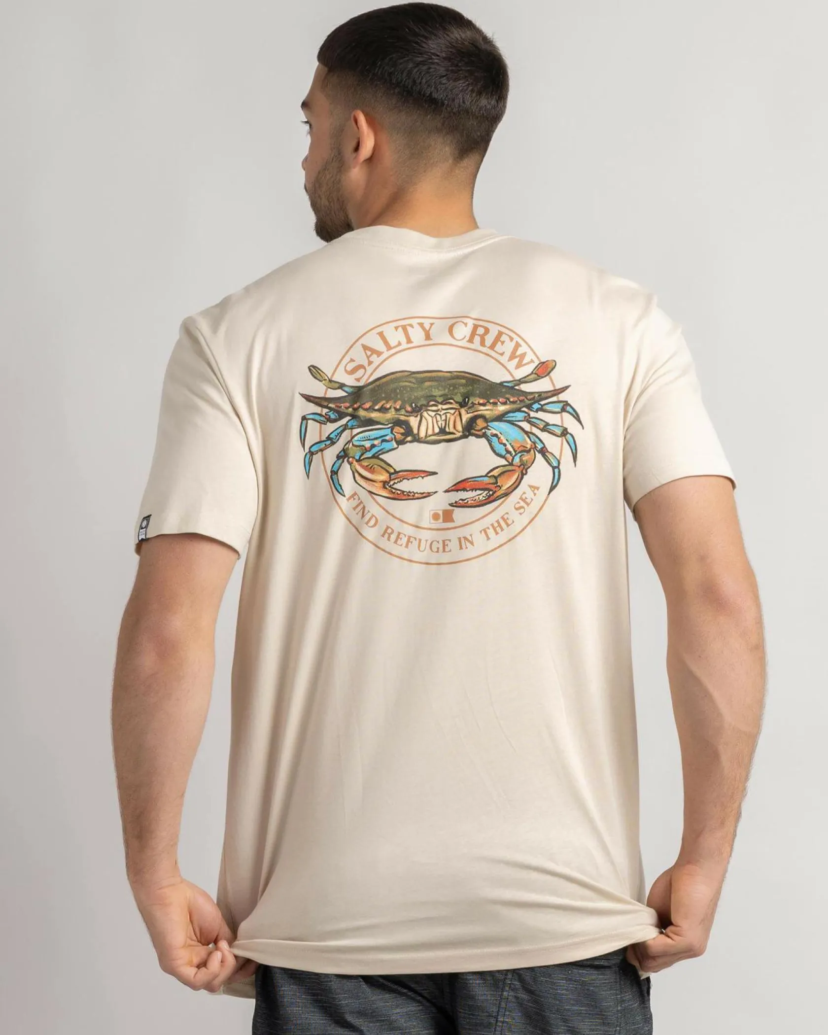 Salty Crew Jimmy Premium T-Shirt Sand Hot