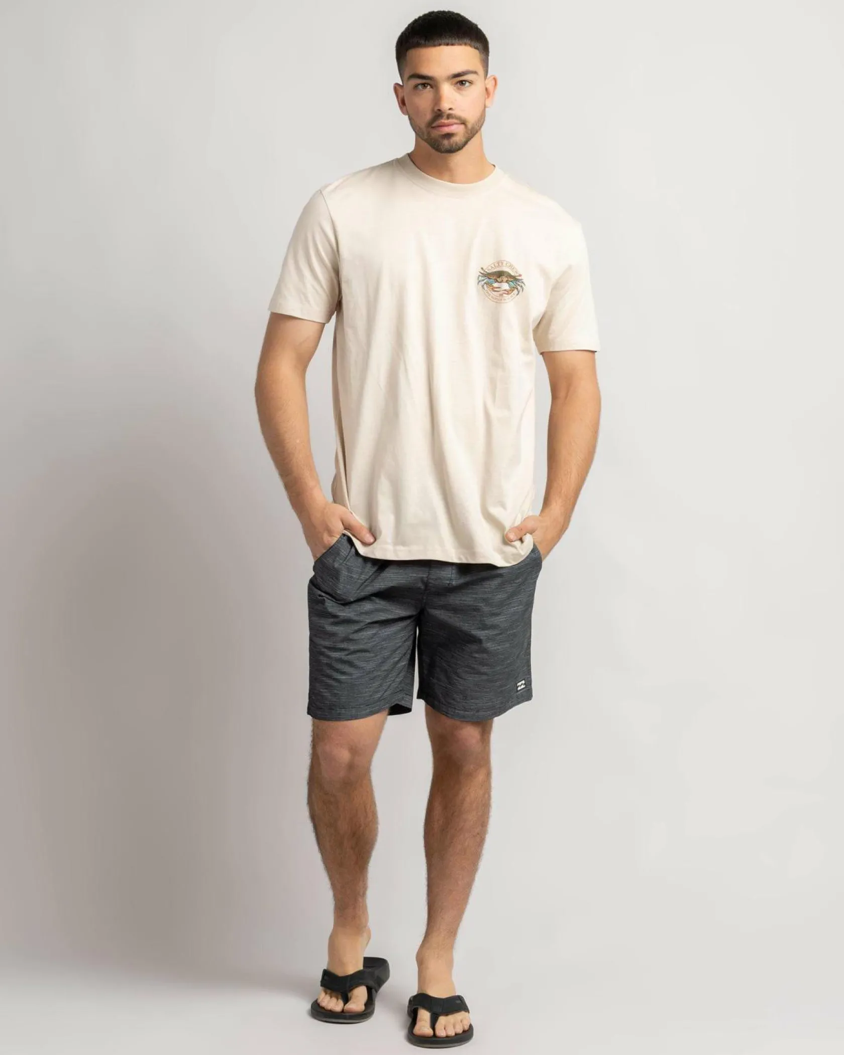 Salty Crew Jimmy Premium T-Shirt Sand Hot