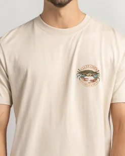 Salty Crew Jimmy Premium T-Shirt Sand Hot