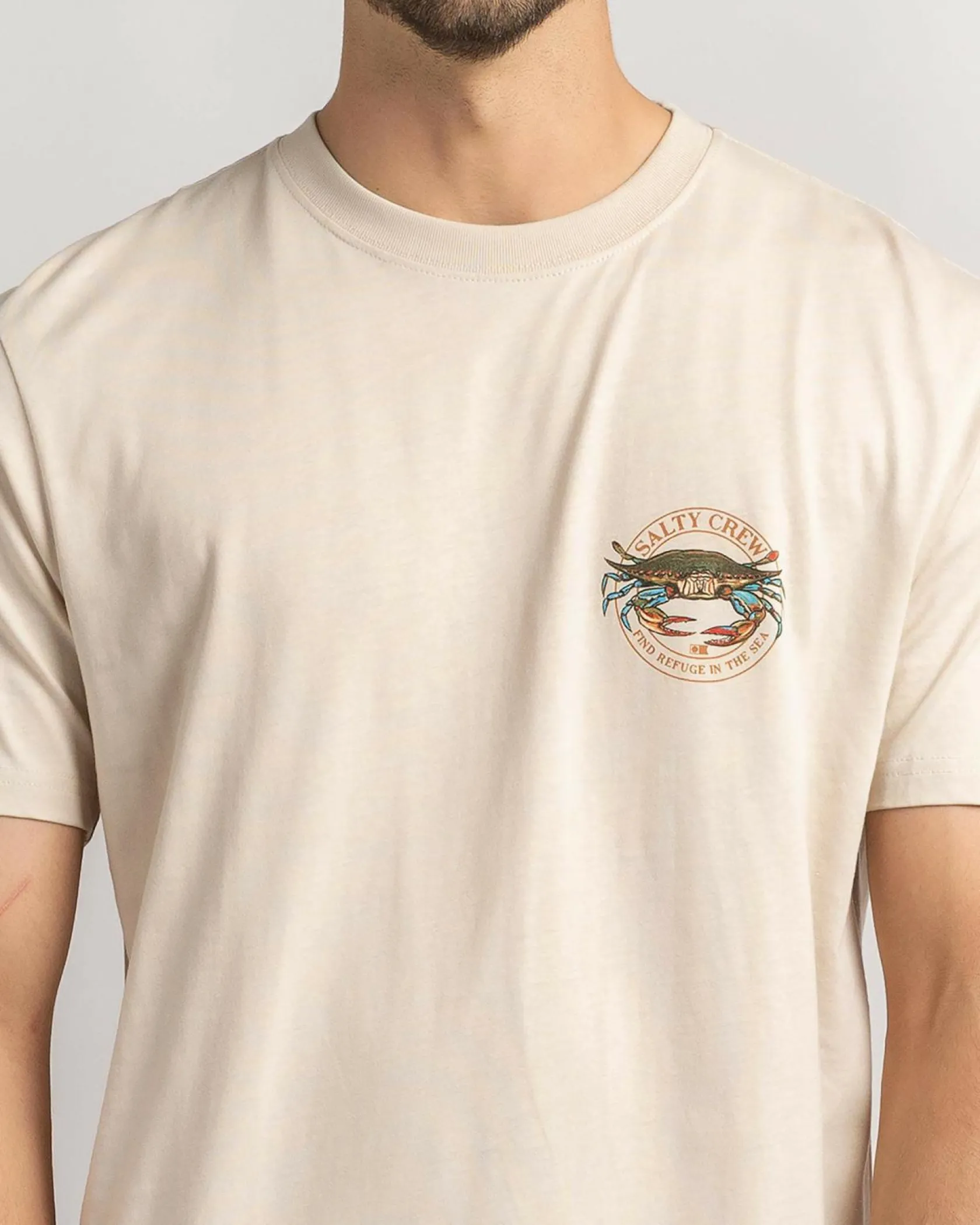 Salty Crew Jimmy Premium T-Shirt Sand Hot