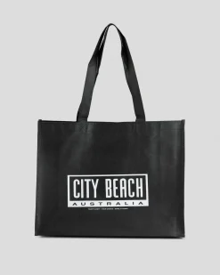 City Beach Jumbo Eco Bag Black Discount