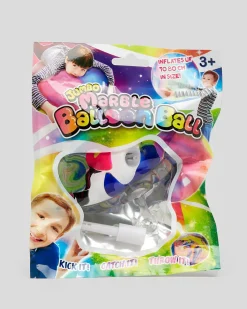 Get It Now Jumbo Marble Inflatable Ball Toy Rainbow Clearance