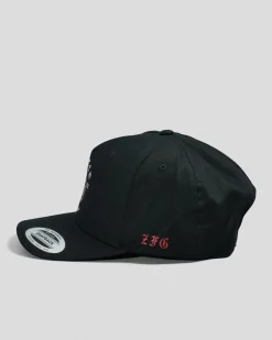 Dexter Jungle Snapback Cap Black Hot