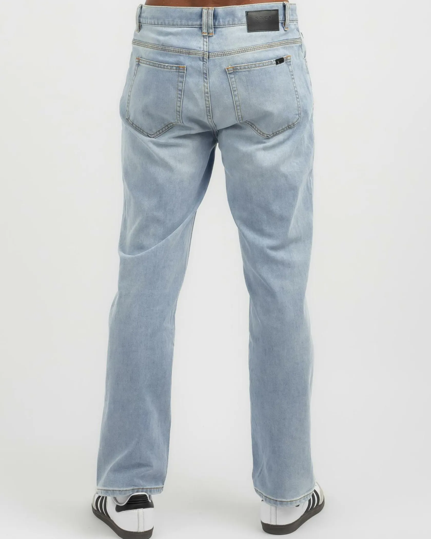 Kiss Chacey K5 Relaxed Fit Jeans Sunbleached Blue Hot