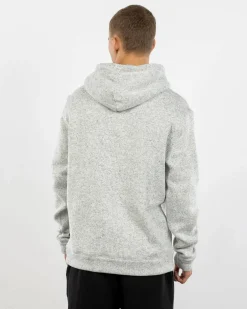 Quiksilver Keller Hoodie Light Grey Heather Clearance