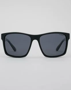 Liive Kerbox Polarised Matte Sunglasses Black Discount