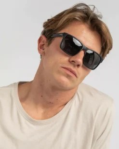 Liive Kerbox Polarised Matte Sunglasses Black Discount