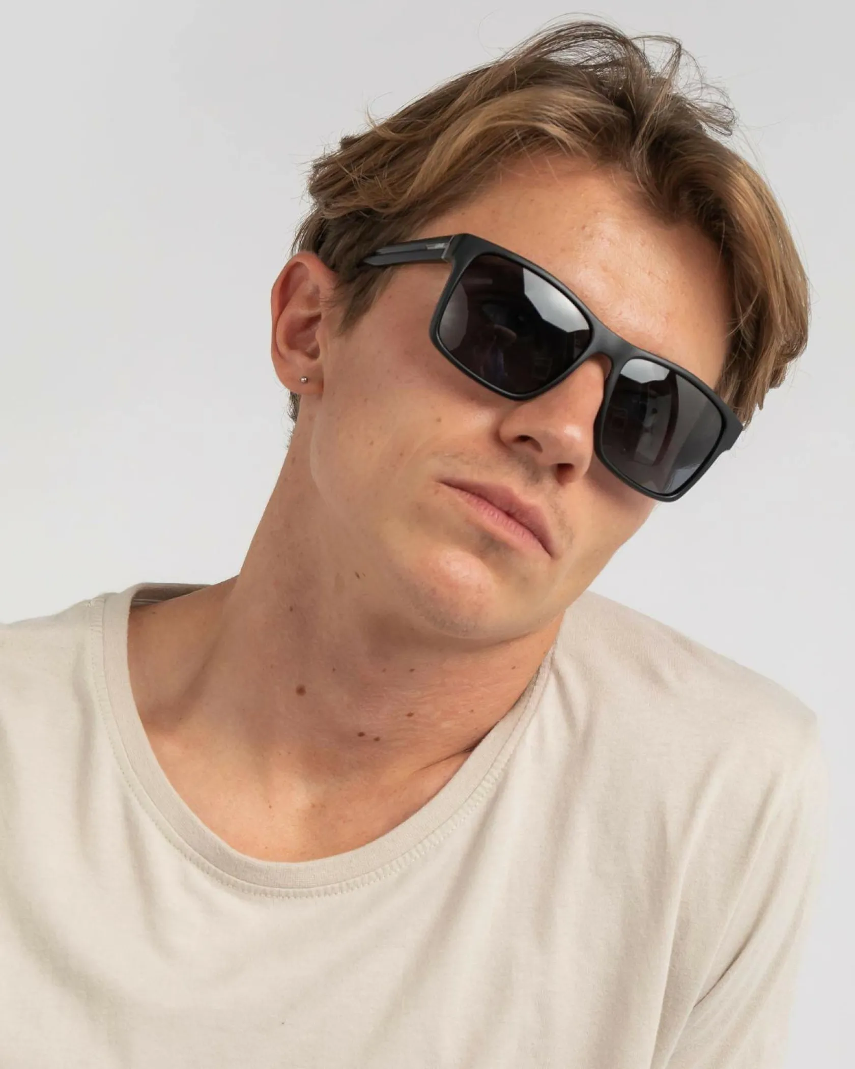 Liive Kerbox Polarised Matte Sunglasses Black Discount