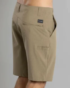 Volcom Kerosene Hybrid Walk Shorts Khaki Heather Discount