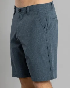 Volcom Kerosene Hybrid Walk Shorts Dark Slate Heather Best