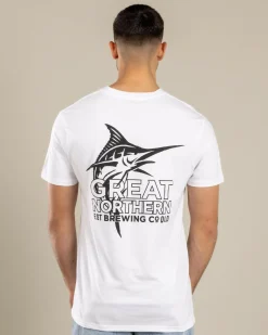 Great Northern Keyline T-Shirt White Best