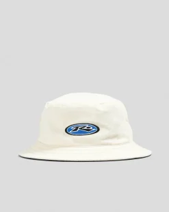 Rusty Kick Flip Reversible Bucket Hat Oatmeal 2 Best
