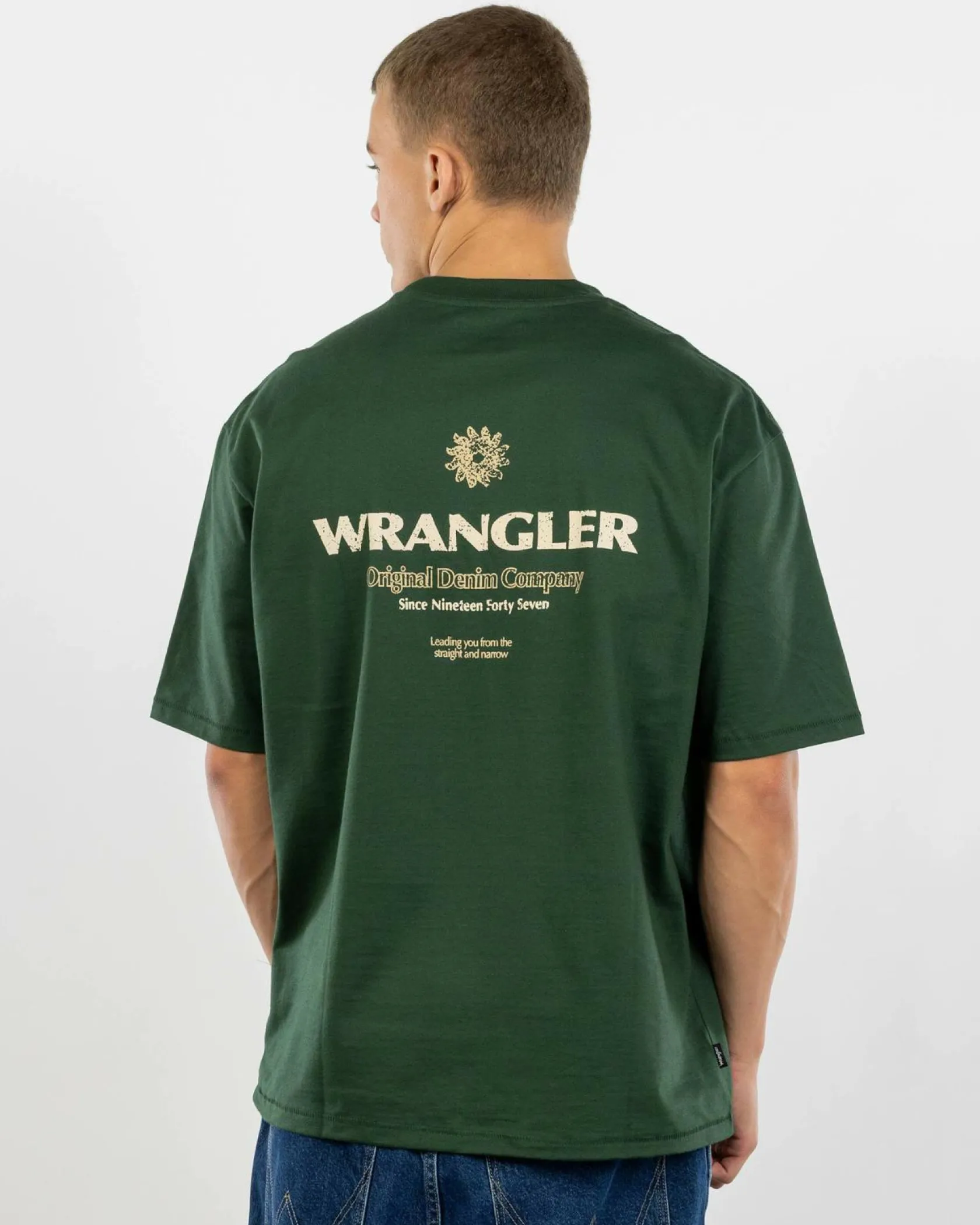 Wrangler Kicks Slacker T-Shirt Mountain Hot