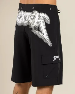 Dexter Kickturn Board Shorts Black Sale