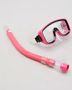 Land & Sea Sports Kids' Lagoon Mask & Snorkel Set Pink Best