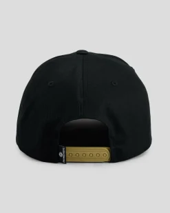 The Mad Hueys Kraken Port Hole Snapback Cap Black Best