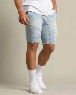 Lucid Laneway Walk Shorts Blue Sale