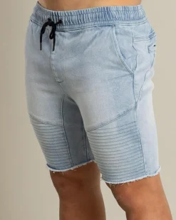 Lucid Laneway Walk Shorts Blue Sale
