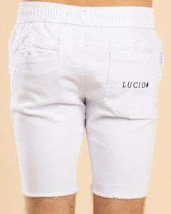 Lucid Laneway Walk Shorts White Online
