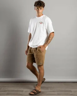 Billabong Larry Cord Shorts Vintage Brown Outlet