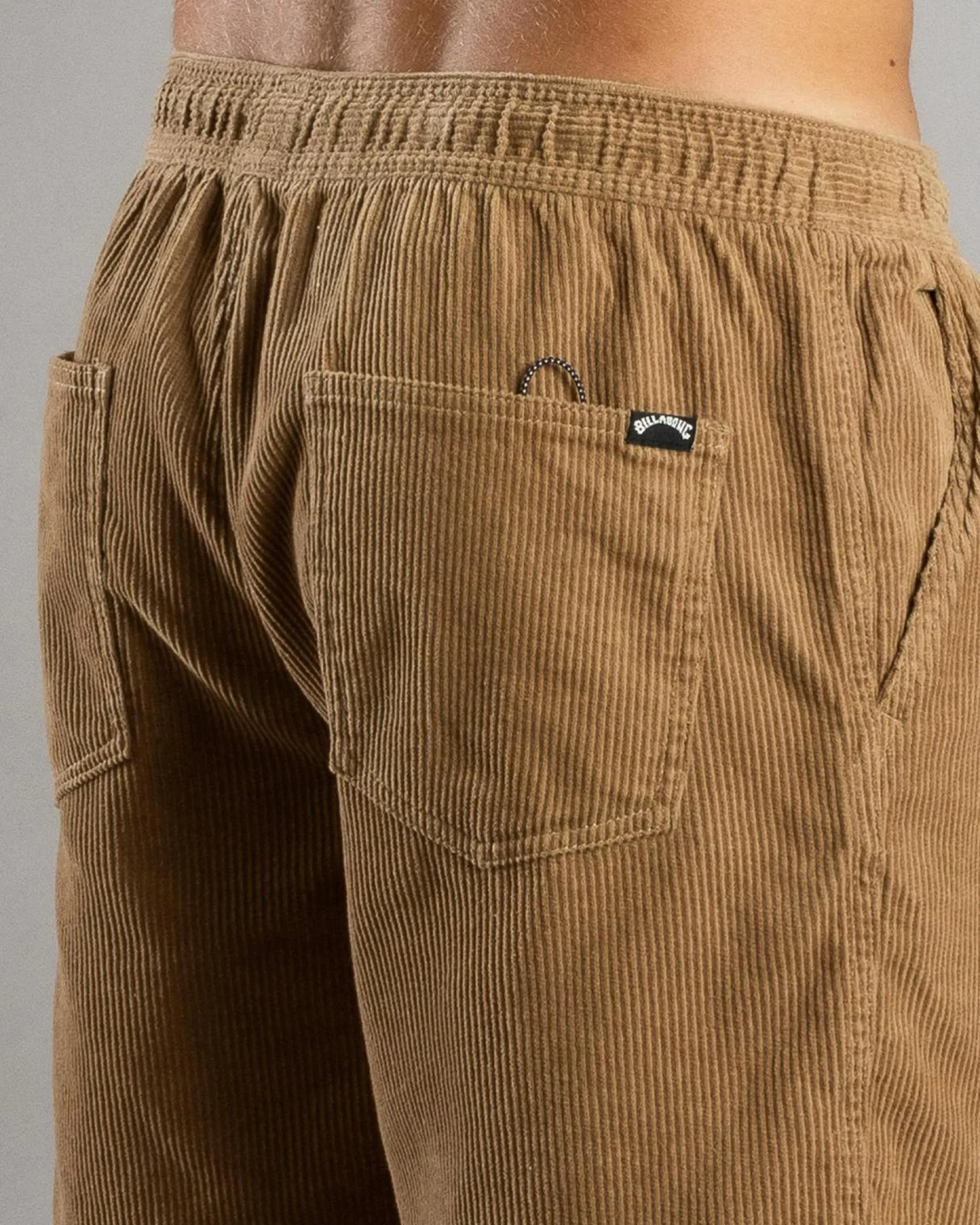 Billabong Larry Cord Shorts Vintage Brown Outlet