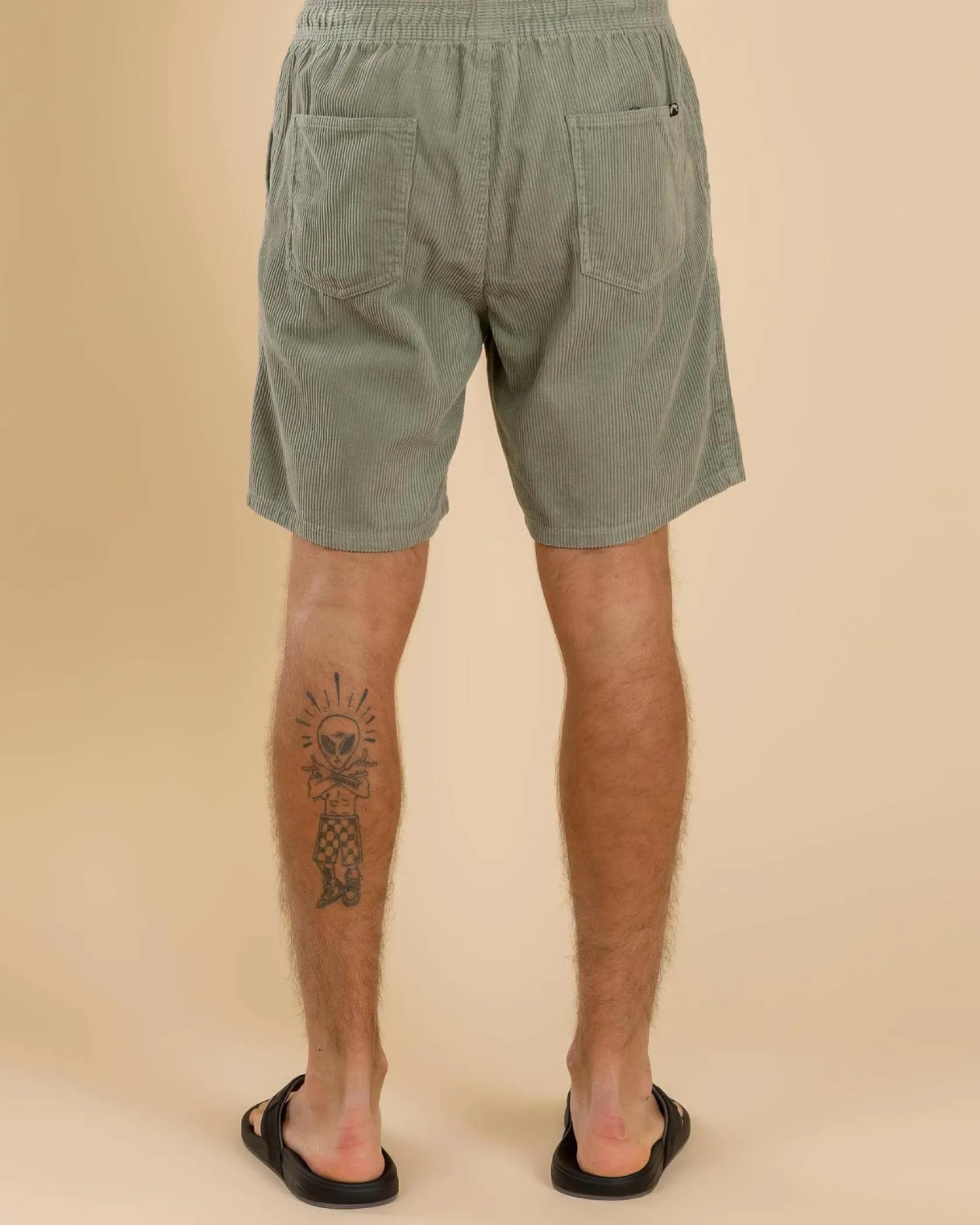 Billabong Larry Cord Walk Shorts Green Ash Sale