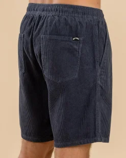 Billabong Larry Cord Walk Shorts Midnight Blue Sale