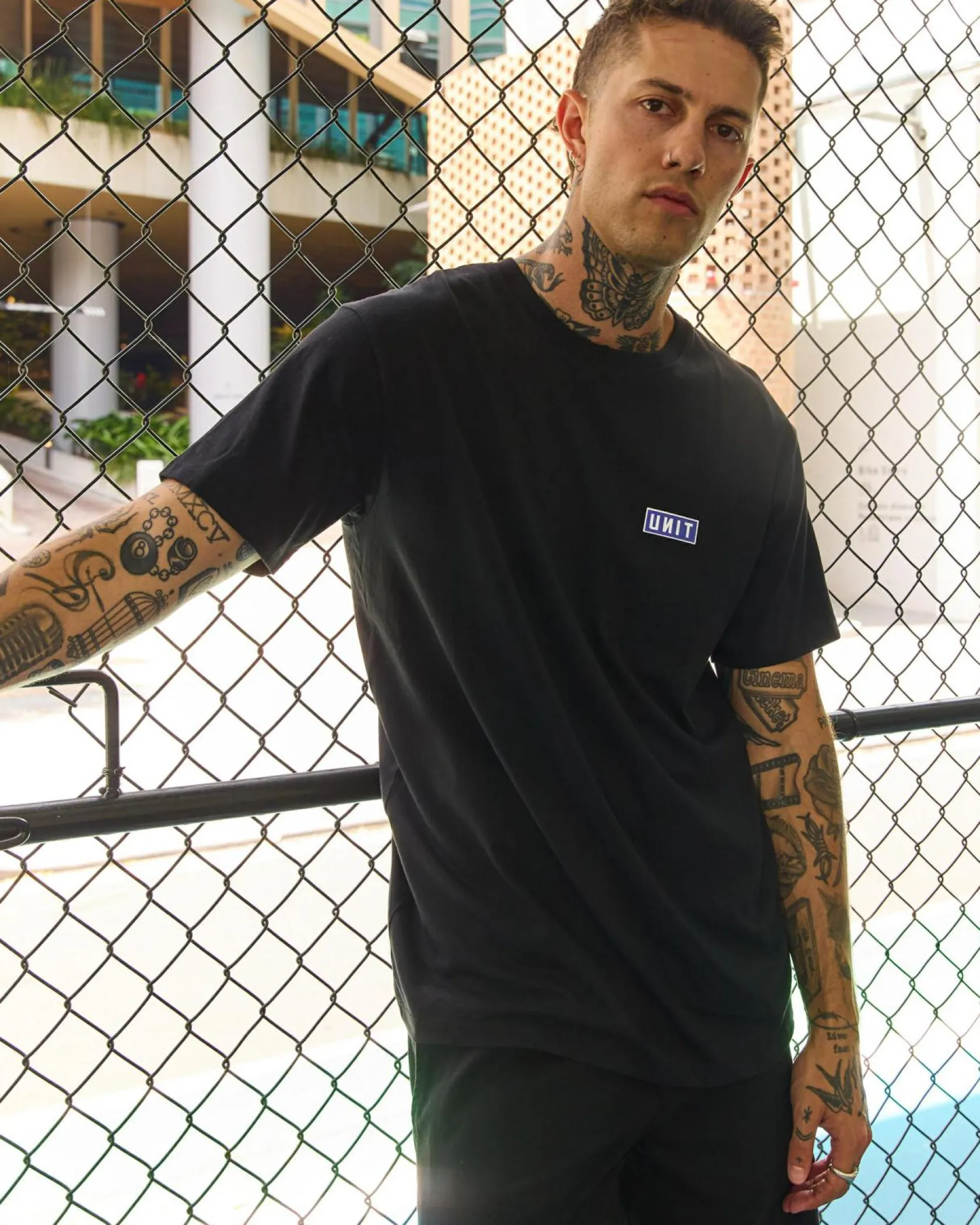 Unit Last Lap T-Shirt Black