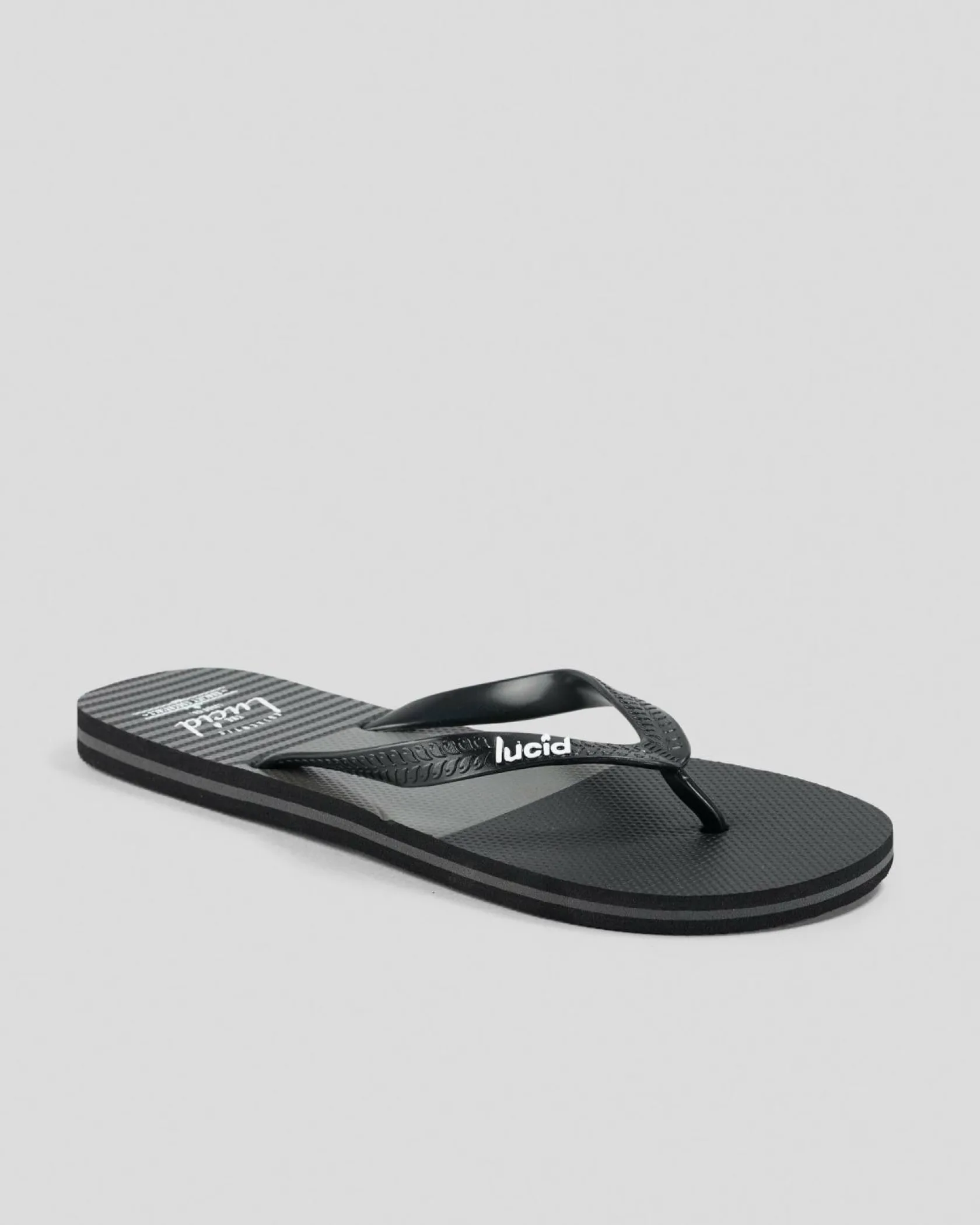 Lucid Latitude Thongs Black/grey/white Hot