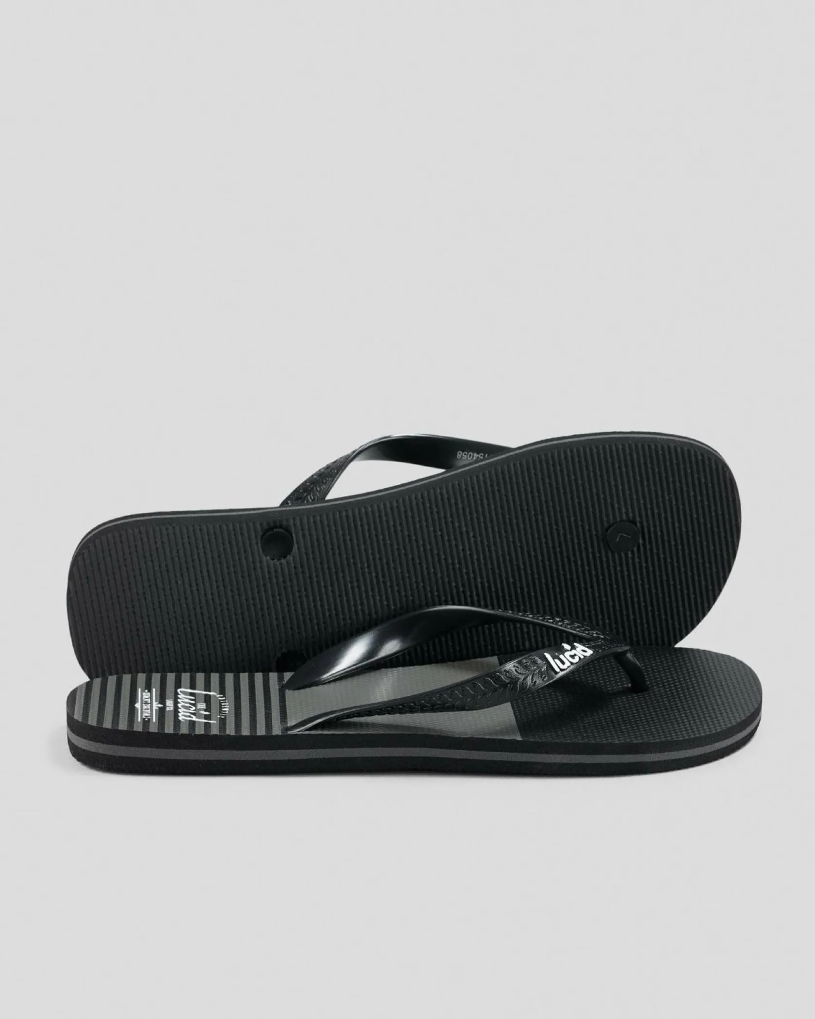 Lucid Latitude Thongs Black/grey/white Hot