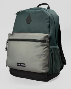Volcom Launch Backpack Dark Green Hot