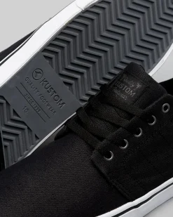 Kustom Lay Day Shoes Black Granite Sale