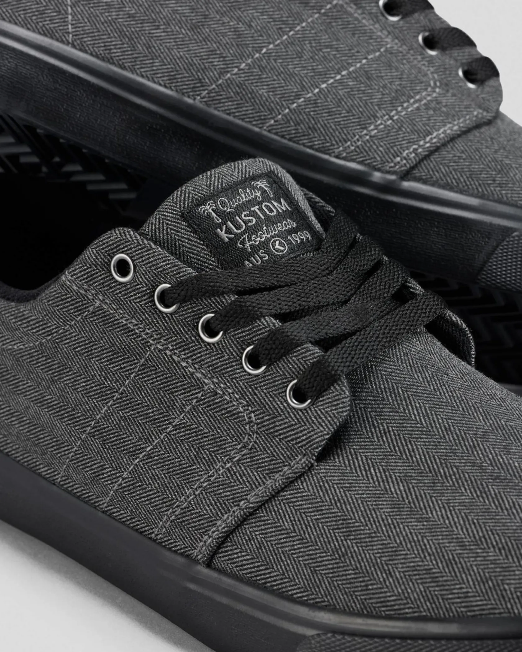 Kustom Layday Shoes All Black Sale