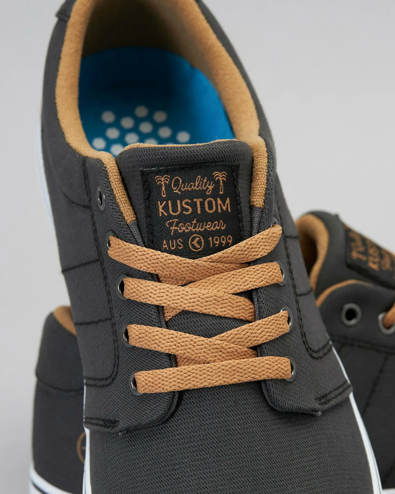 Kustom Layday Shoes Black/tan Sale