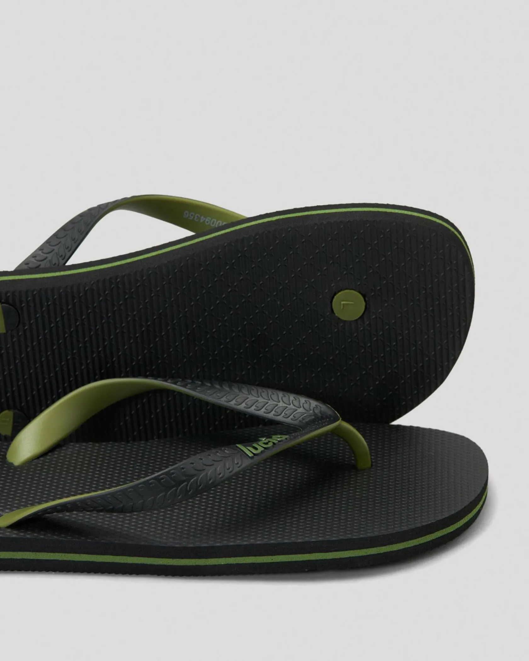 Lucid LCD Thongs Black/olive Sale
