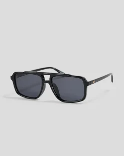Le Specs Le Gars Polarised Sunglasses Black/ Smoke Mono Hot