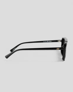 Le Specs Le Gars Polarised Sunglasses Black/ Smoke Mono Hot