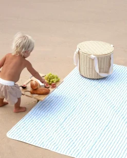 Sunnylife Le Weekend Portable Picnic Table Natural New
