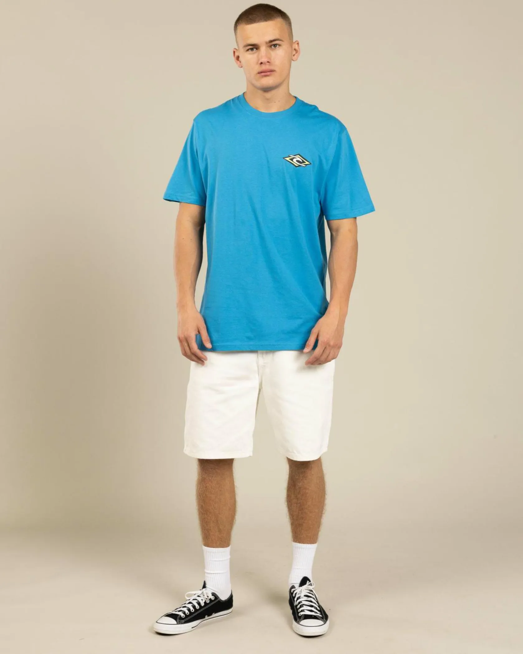 Rip Curl Legacy T-Shirt Northern Blue Clearance