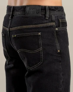 Lee L-Four Baggy Jeans Black Superused Online