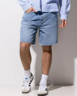 Lee L-Four Baggy Shorts Skybound Blue Online