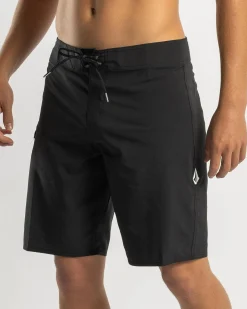Volcom Lido Solid Mod 20" Board Shorts Black Best