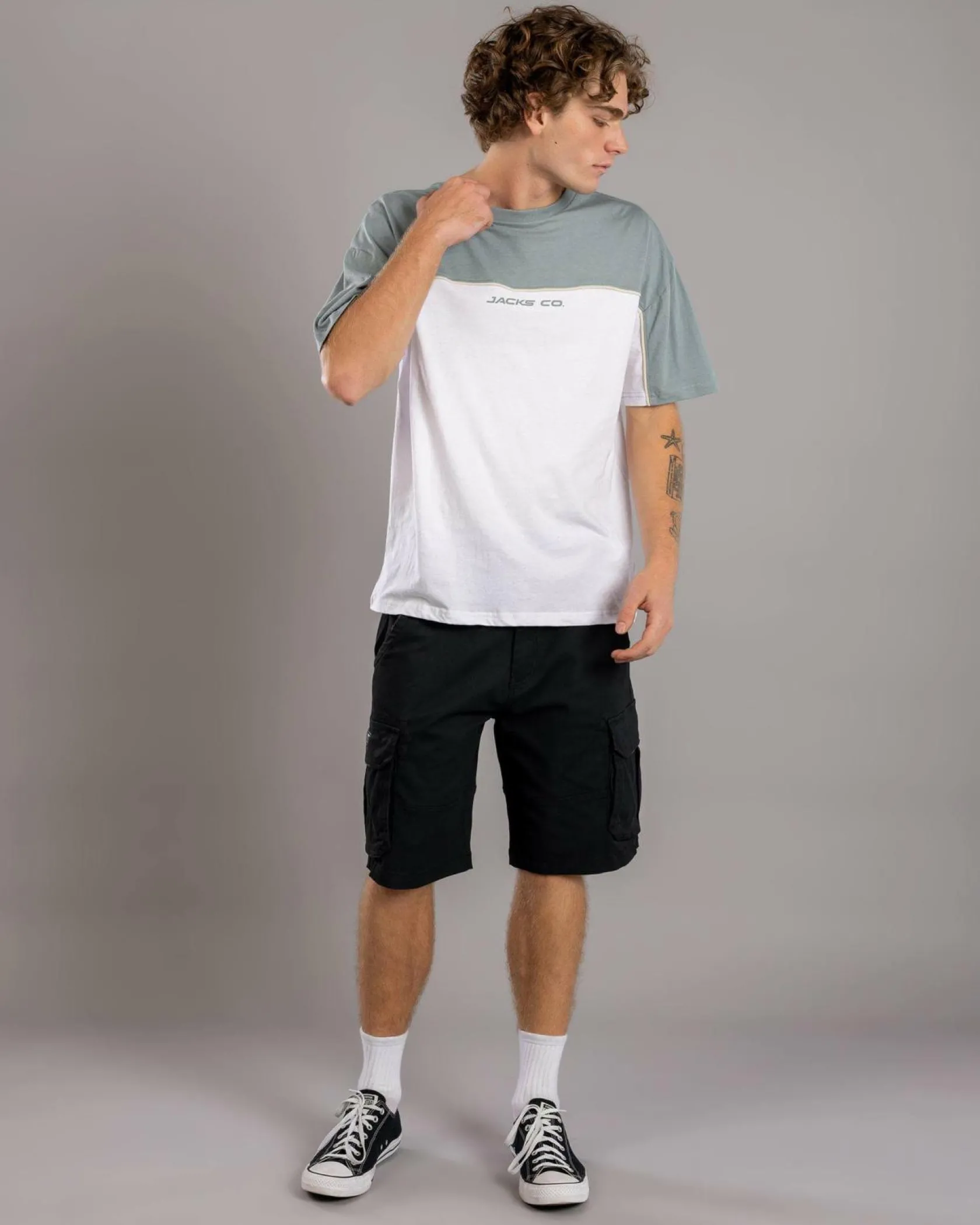 Jacks Limit Cargo Walk Shorts Black Outlet