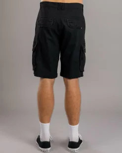Jacks Limit Cargo Walk Shorts Black Outlet